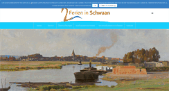 Desktop Screenshot of ferien-schwaan.de